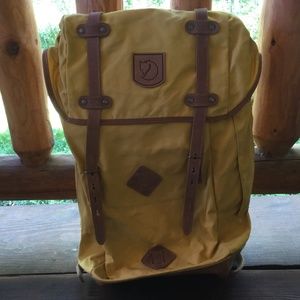 Fjallraven LARGE No. 21 rucksack ochre yellow near new condition